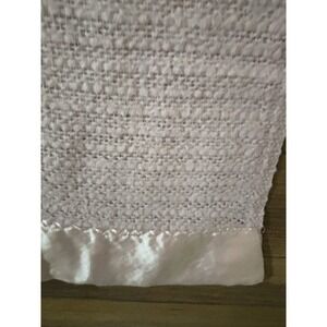 Cannon 100% Acrylic Twin Thermal Blanket Pink Ice 72"x 83" USA VTG EUC‎